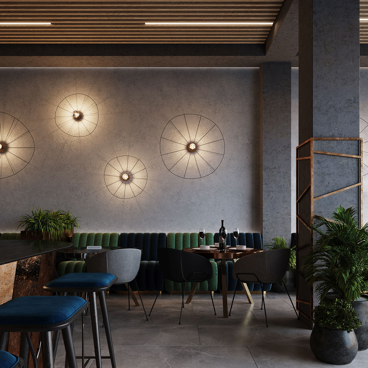 Aplică / Plafonieră ESKOLA 70 negru