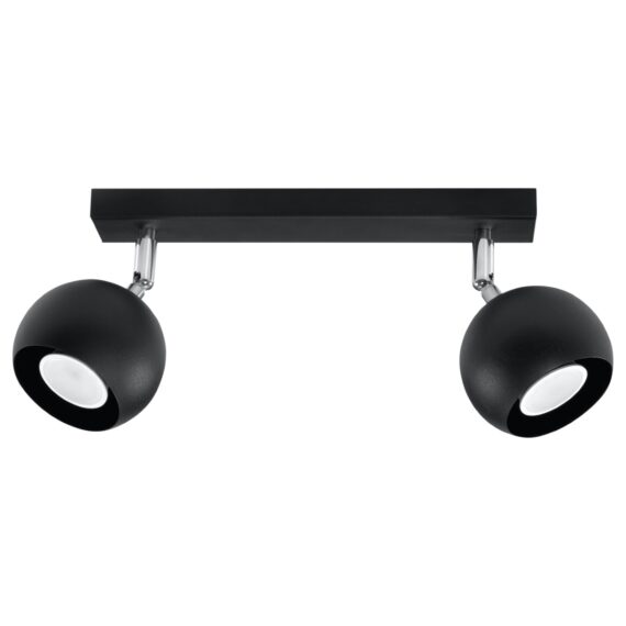 Plafonieră OCULARE 2 negru