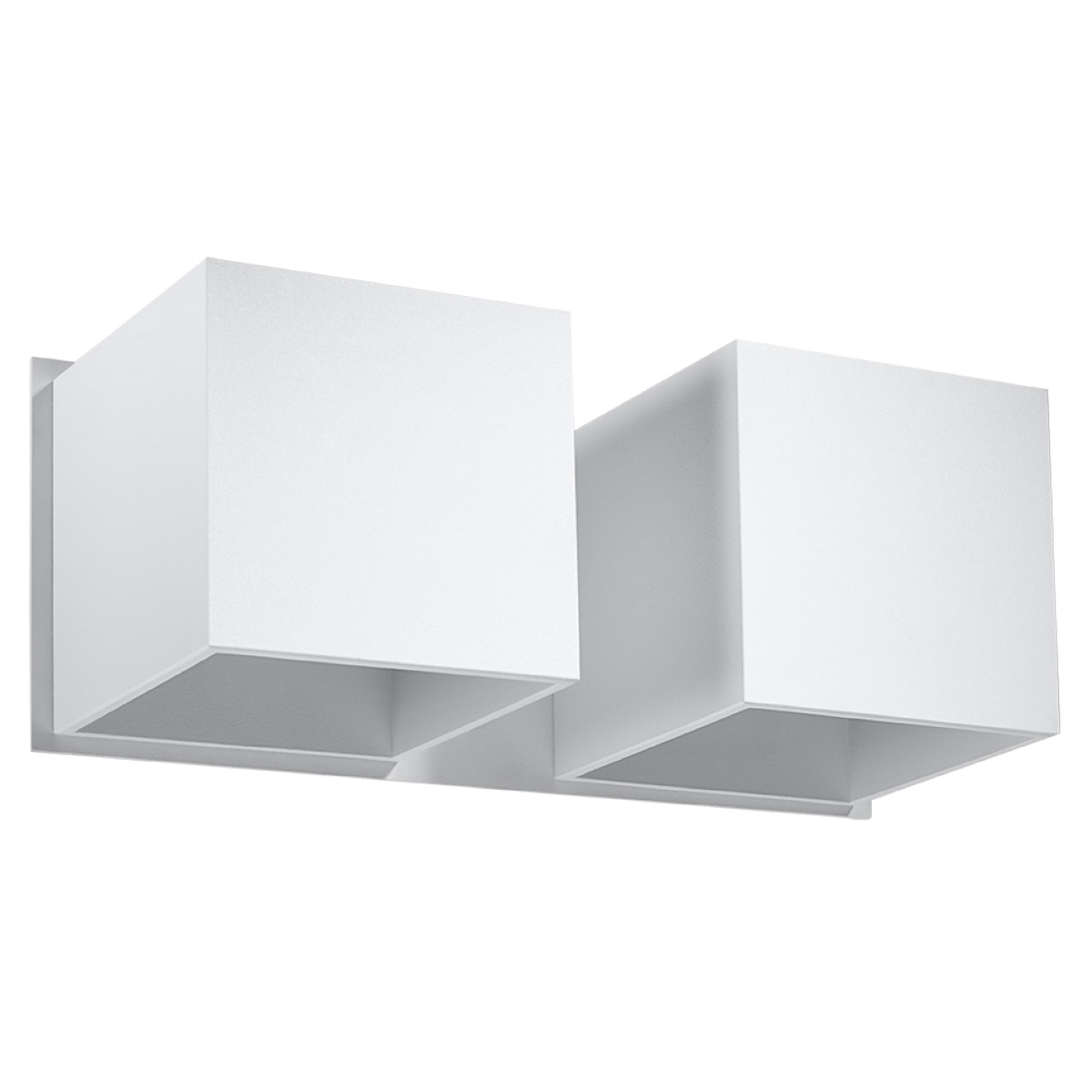 Lampă de perete QUAD 2 alb