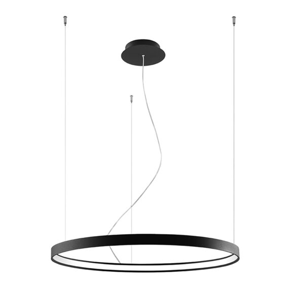 Candelabru RIO 78 negru 3000K