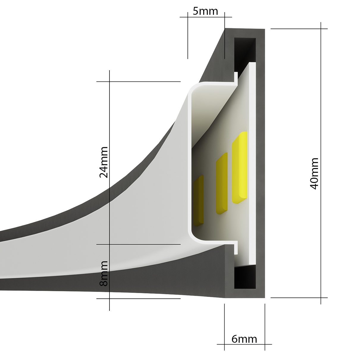 Lampă suspendată RIO 78 auriu 4000K
