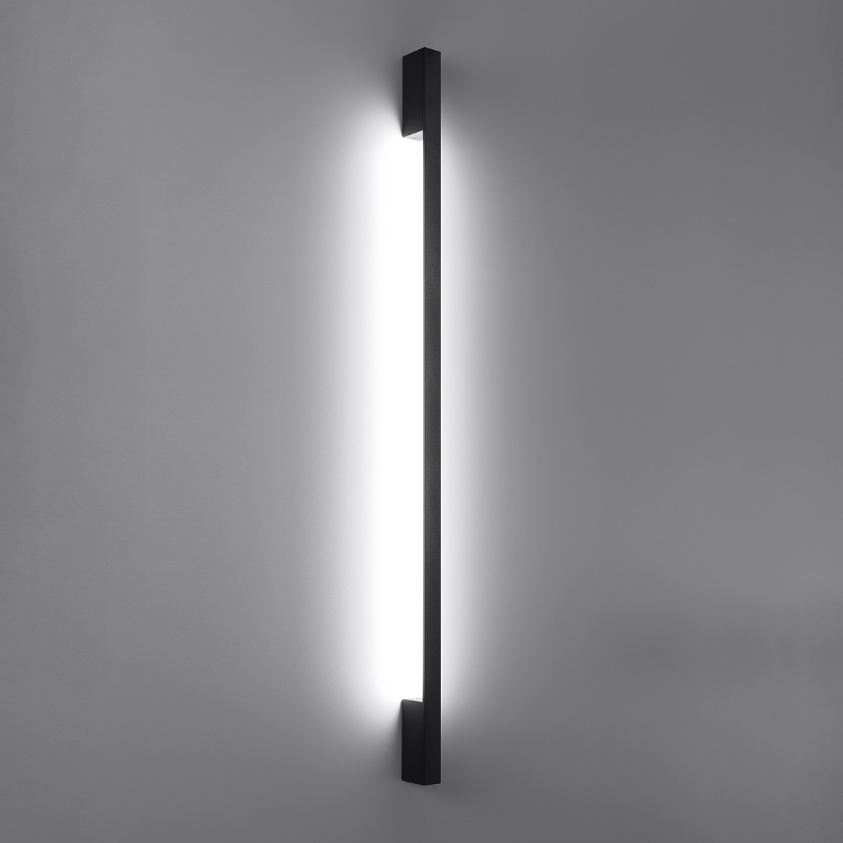 Lampă de perete SAPPO L negru 4000K