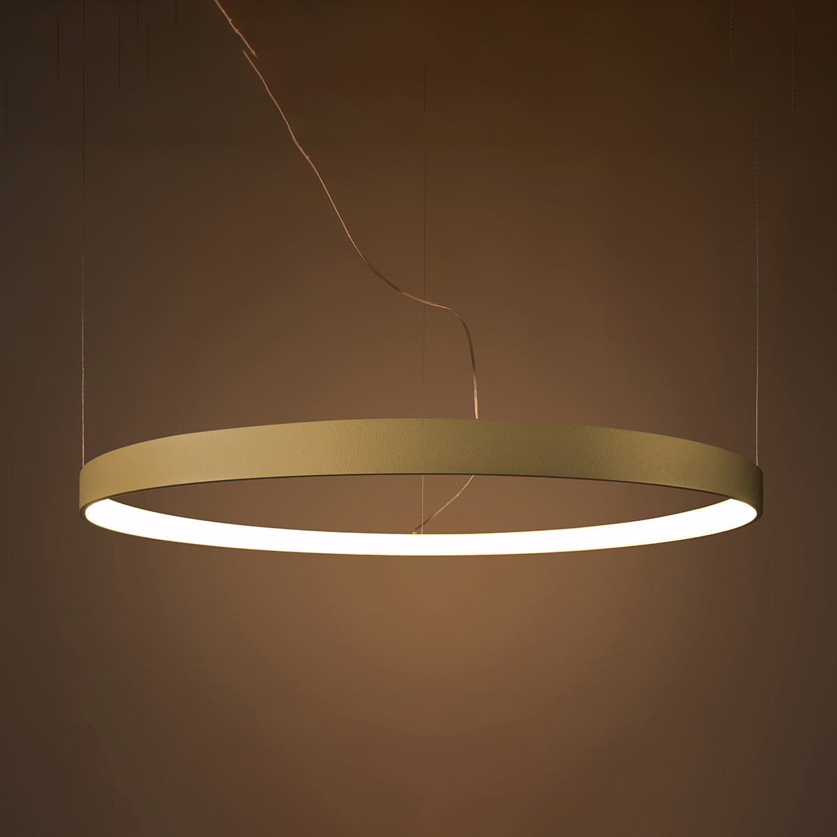Lustra RIO 55 auriu LED 3000K