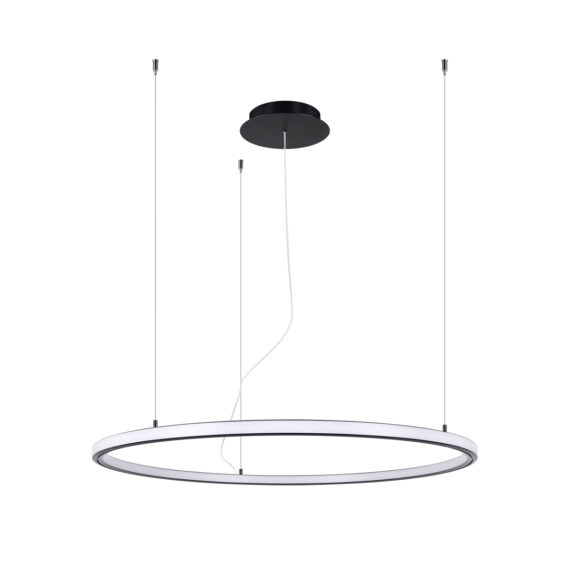 Candelabru RISA 80 negru LED 3000K
