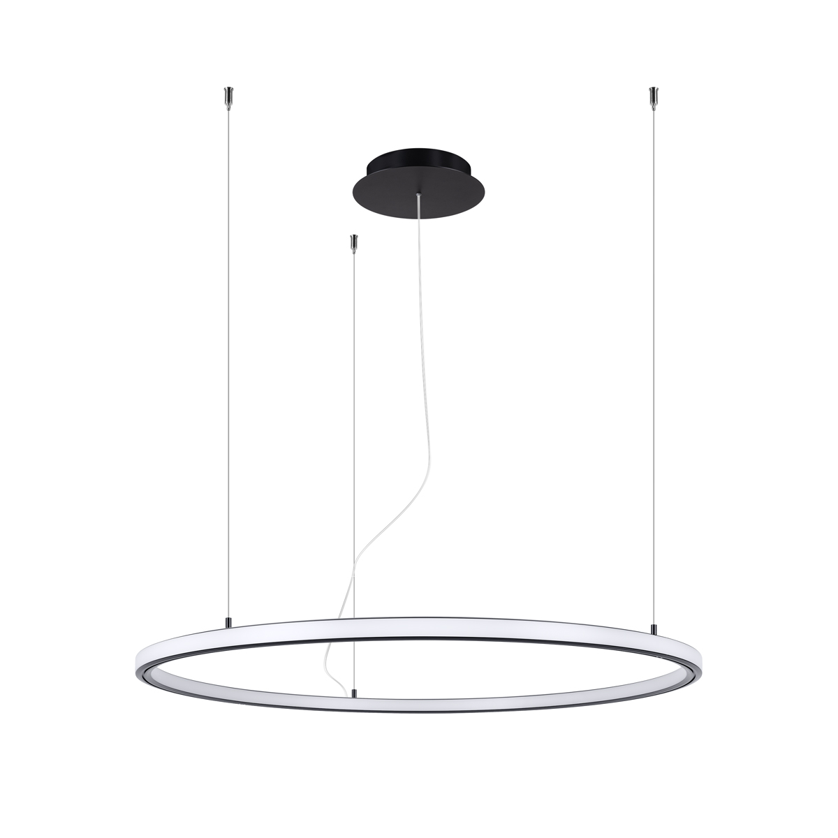 Candelabru RISA 80 negru LED 3000K