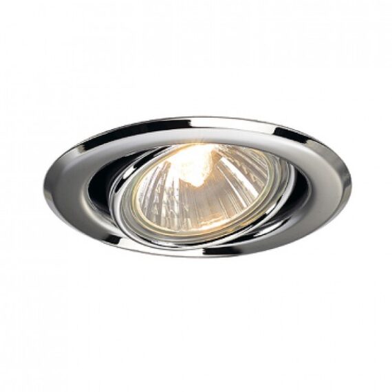 TURNO GU10 încastrat  crom 230V GU10 50W