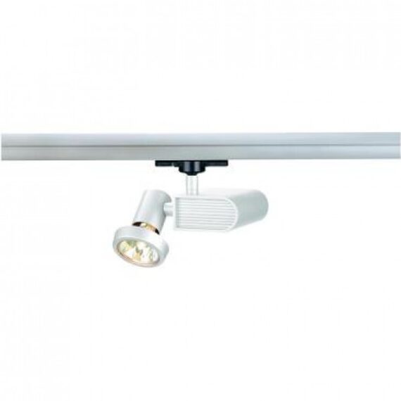 SLEEK MR16 SPOT pentru sina trifazat alb 230V/12V GU53 50W