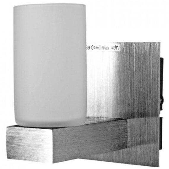 STRIKE I de perete aluminiu/sticlă satinată 230V G9 5W