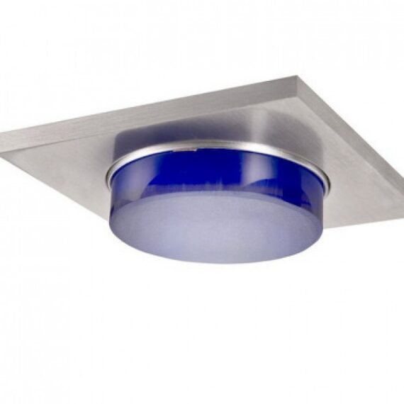 OREA SQ încastrat albastru aluminiu 12V GU53 50W IP54
