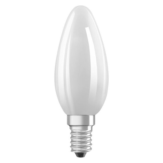OSRAM Retrofit lumânare DIMM mat 230V E14 LED EQ60 2700K