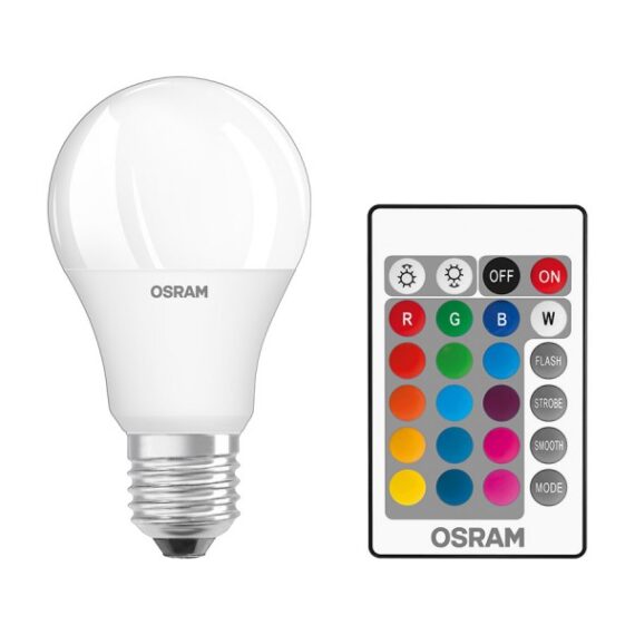 OSRAM RGBW Classic A mat 230V E27 LED EQ60 2700K