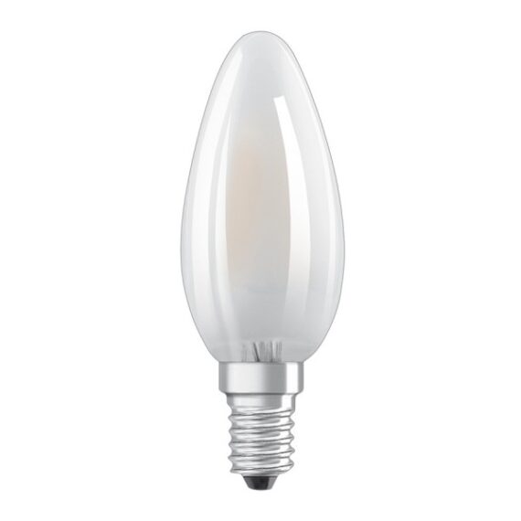 OSRAM Retrofit lumânare mat 230V E14 LED EQ25 2700K