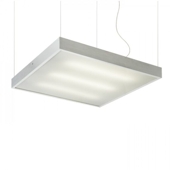STRUCTURAL 55x55 suspendat  aluminiu 230V 2G11 3x36W