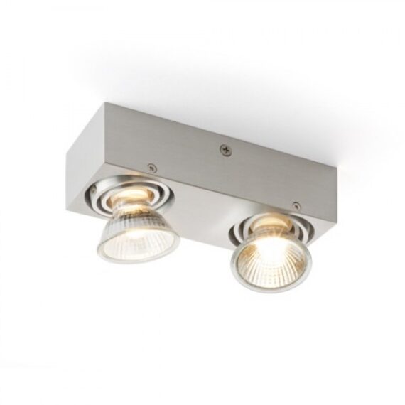 MARVEL înclinabil  aluminiu 230V GU10 2x50W