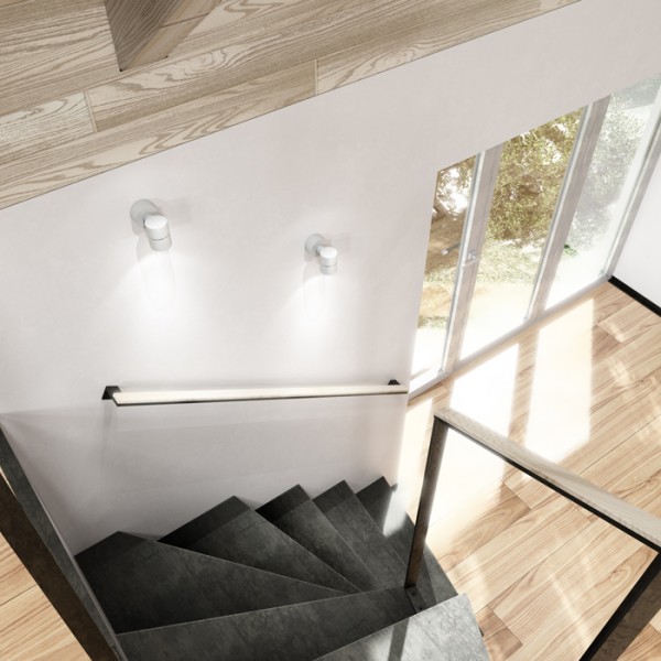 MICO I de perete aluminiu 230V GU10 35W IP54