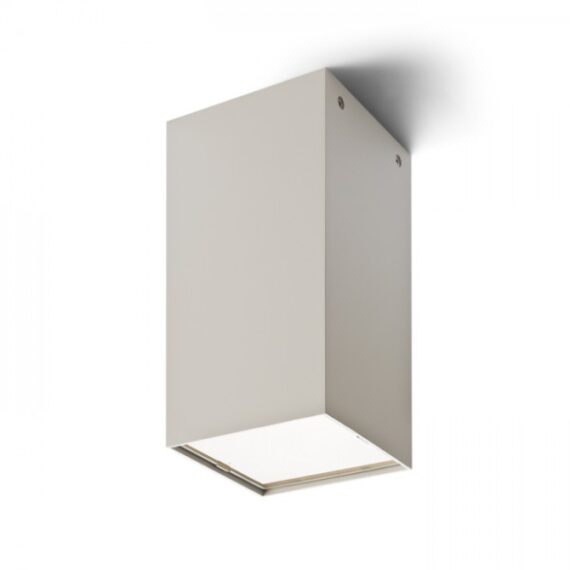 MEA pătrată de tavan alb  230V LED E27 15W
