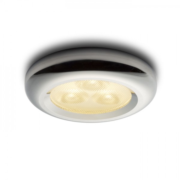 ESTA LED încastrată driver inclus crom 230V/350mA LED 3x1W 3000K