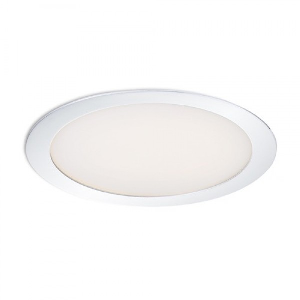 SLENDER R 22 încastrat gri argintiu 230V LED 15W 3000K