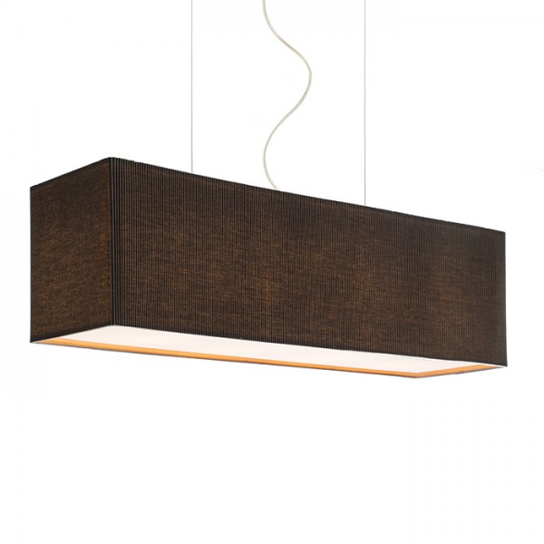 LOPE 80 suspendat negru nichel mat 230V LED E27 4x15W