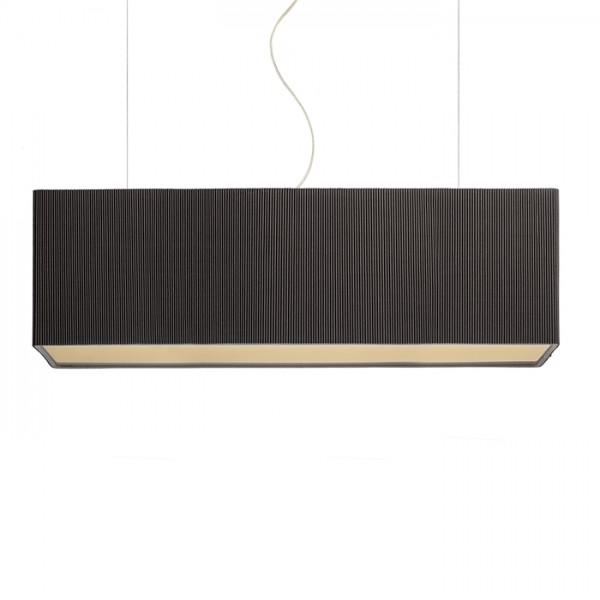 LOPE 80 suspendat negru nichel mat 230V LED E27 4x15W