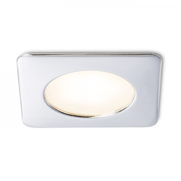 INEZ SQ crom 12V= LED 3W IP44 3000K