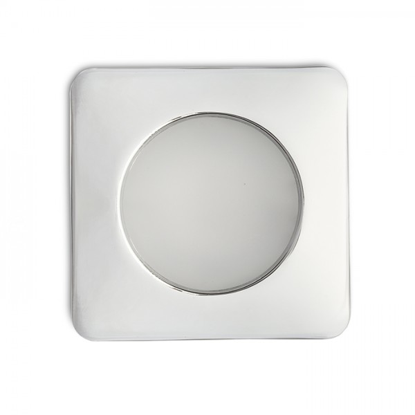 INEZ SQ crom 12V= LED 3W IP44 3000K