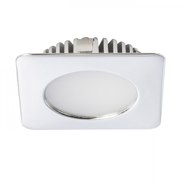 INEZ SQ crom 12V= LED 3W IP44 3000K