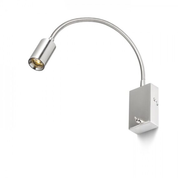 VERSA de perete  nichel mat 230V LED 3W 40°  3000K