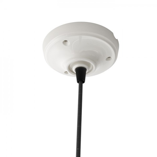 FABIO set suspendat negru/alb porţelan 230V LED E27 15W