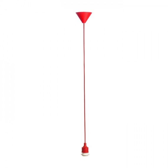 LISA set suspendat roşu  230V LED E27 15W