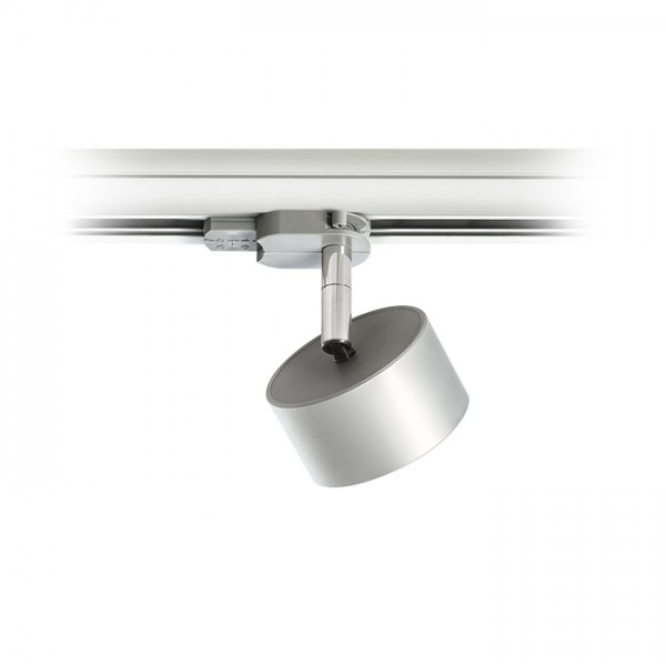 PIXIE pentru șină cu 3-circuite gri argintiu crom 230V LED GX53 7W