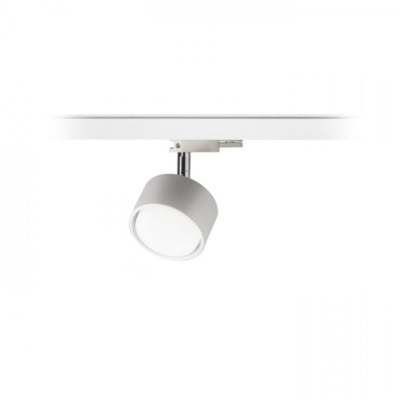 PIXIE pentru șină cu 3-circuite alb crom 230V LED GX53 7W
