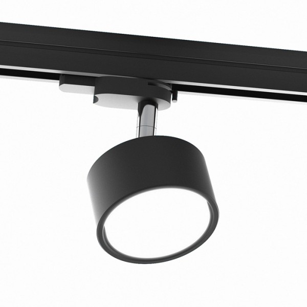 PIXIE pentru sina cu 3-circuite negru crom 230V LED GX53 7W