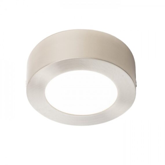 SLENDER R 12 montat pe suprafață nichel mat 230V LED 6W 3000K