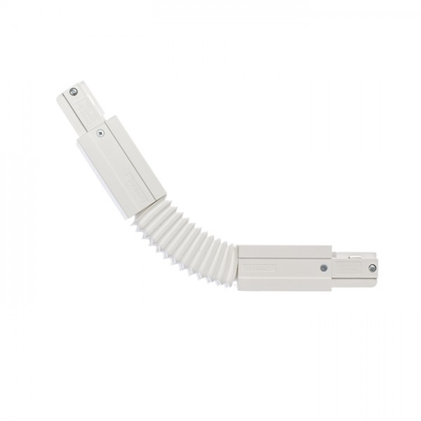 EUTRAC conector flexibil alb 230V