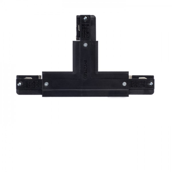 EUTRAC T conector de stanga negru 230V