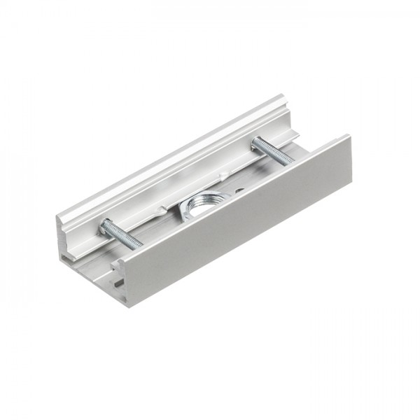 EUTRAC conector pentru șină cu 3-circuite gri argintiu
