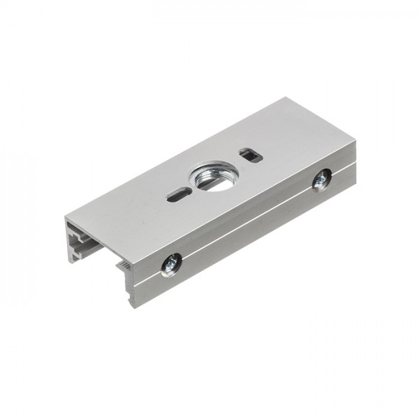 EUTRAC conector pentru șină cu 3-circuite gri argintiu