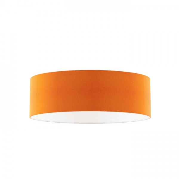 RON 60/19 abajur Chintz oranj/alb PVC max. 23W