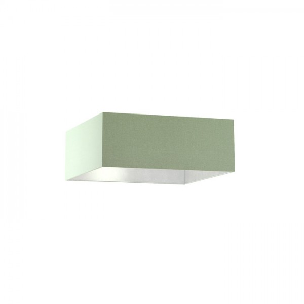 TEMPO 50/19 abajur Chintz de mentă/folie argintie max. 23W