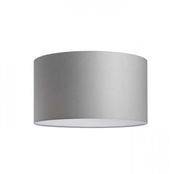 RON 55/30 abajur  Chintz gri deschis/alb PVC  max. 23W