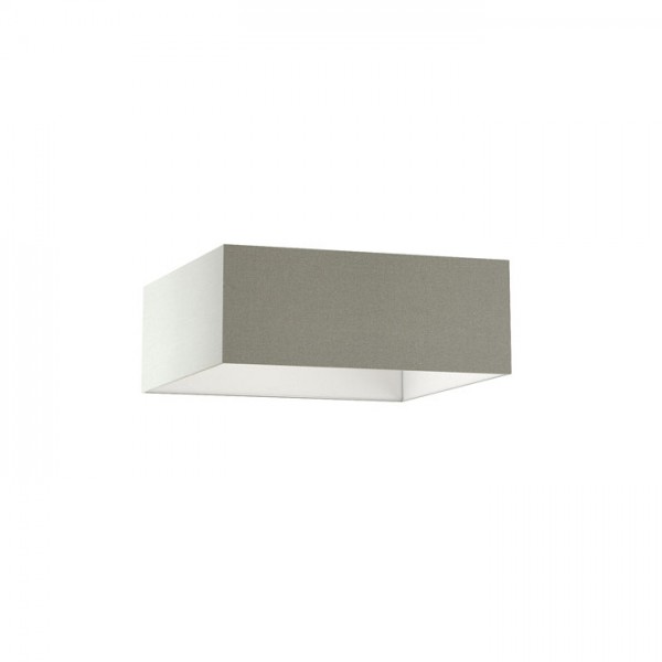 TEMPO 50/19 abajur Chintz gri deschis/alb PVC max. 23W