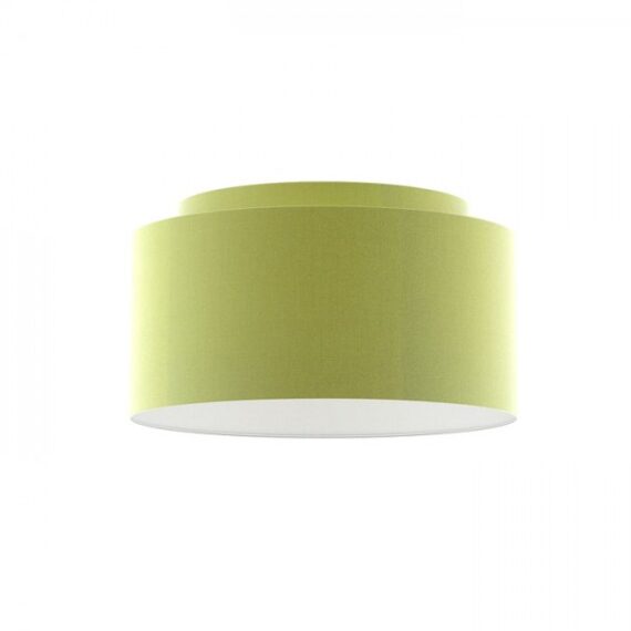 DOUBLE 55/30 abajur  Chintz de limetă/alb PVC  max. 23W