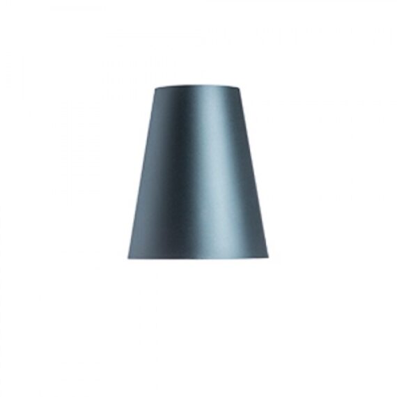 CONNY 25/30 abajur de masă  Monaco petrol/argintiu PVC  max. 23W
