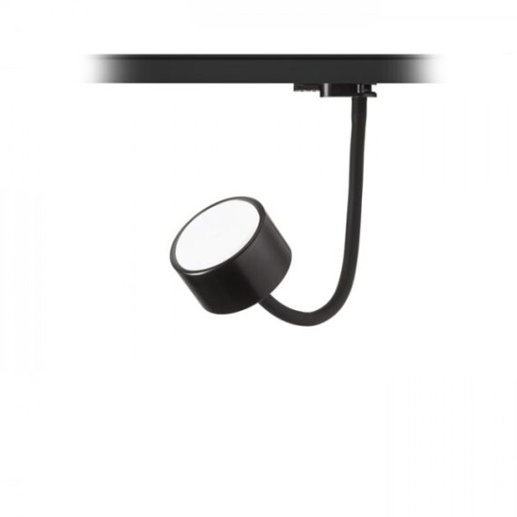 PIXIE gat de gasca pentru șină cu 3-circuite negru  230V LED GX53 7W