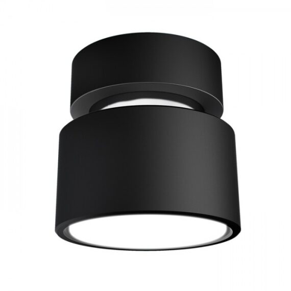 PIXIE de tavan negru crom 230V LED GX53 7W