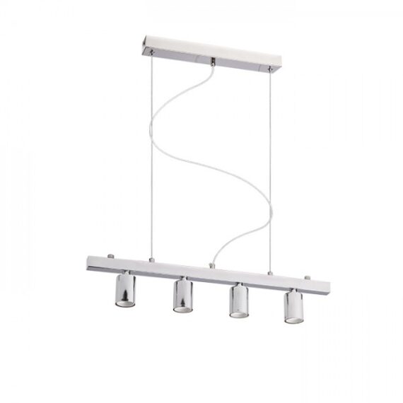RALLONG IV cu bază suspendată  crom 230V LED E27 4x15W