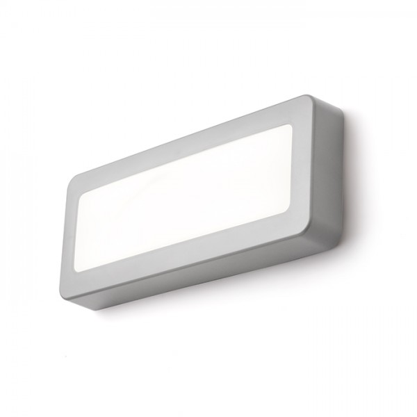RENO SQ DR montat pe suprafață gri 230V LED 5W IP65 3000K