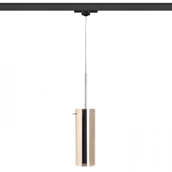 SANSSOUCI pentru șină cu 3-circuite  sticlă de cupru 230V LED E27 15W