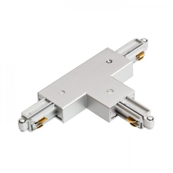 1F T conector stâng gri argintiu  230V